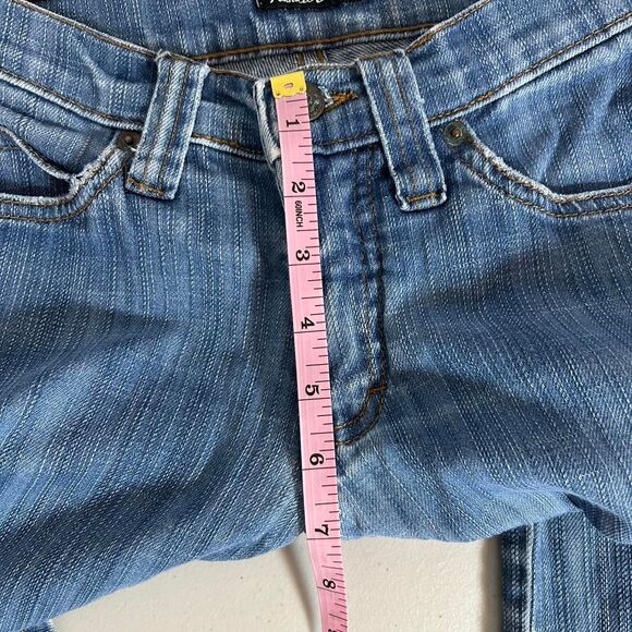 VINTAGE Y2K FRANKIE B Butterfly Blue Jeans - Picture 7 of 8